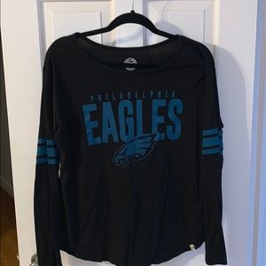 Long sleeve philadelphia eagles tshirt